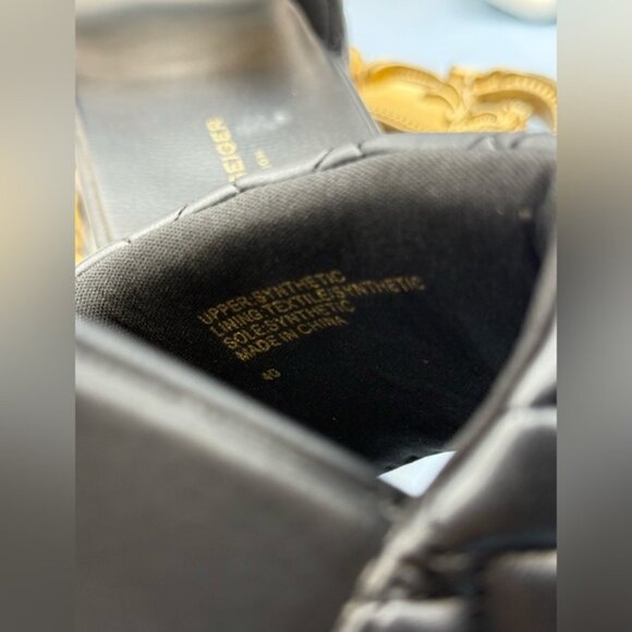 🆕 KURT GEIGER LONDON 🧿 NWOB Meena Eagle Platform Slides Sz EU 40 US 9 - Picture 12 of 15